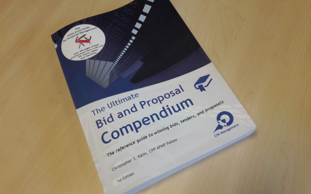 Boek recensie: “The ultimate bid and proposal compendium”